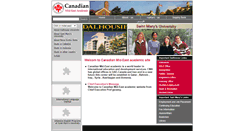 Desktop Screenshot of cmacademic.com